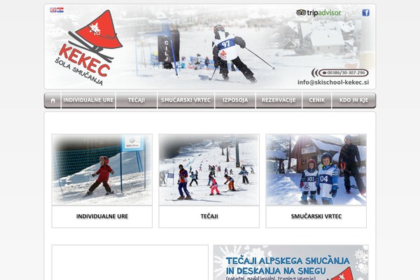 skischool-kekec.si site used Kekec