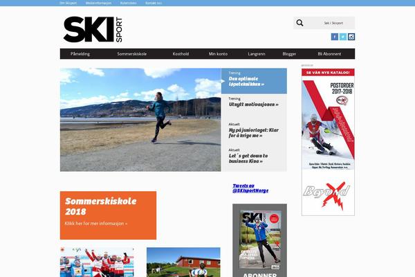 skisport.no site used Skisport