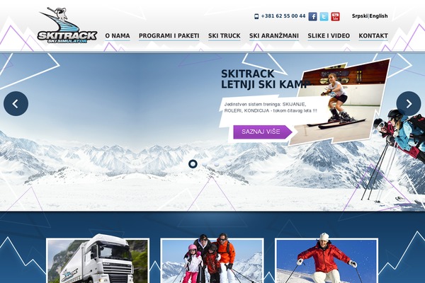 skitrack.rs site used Skitrack