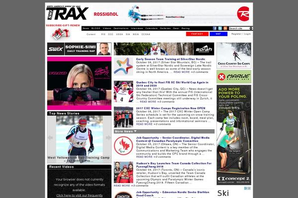skitrax.com site used Livewire