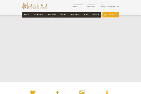 sklab-bois.com site used Carpenter-theme