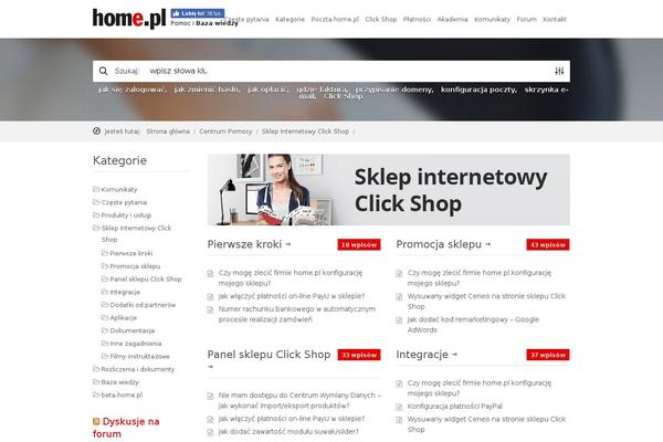 sklep-pomoc.home.pl site used Support Desk