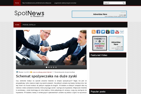 sklepinternetowymaxshop.pl site used Spotnews