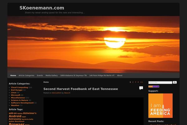 Weaver II theme site design template sample