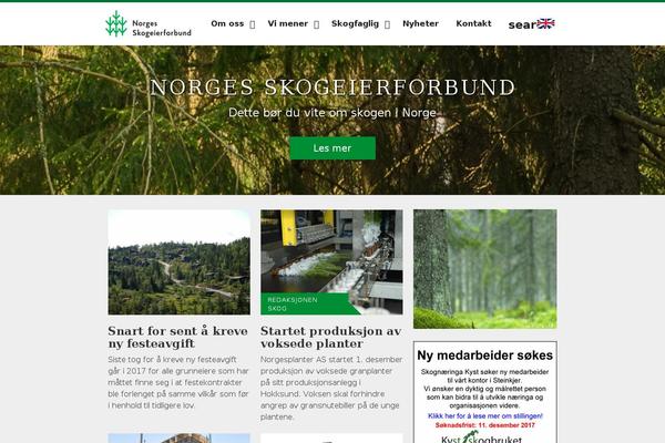 skog.no site used Skog