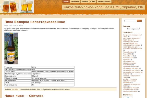 skpivo.ru site used Hope-10