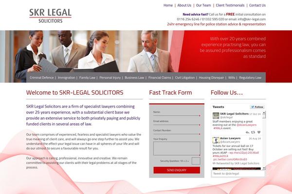 skr-legal.com site used Skrtheme