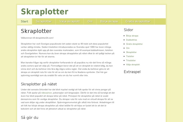 skraplotter24.com site used Greenleaf