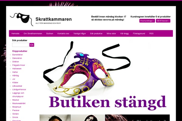 skrattkammaren.com site used Buttercream2