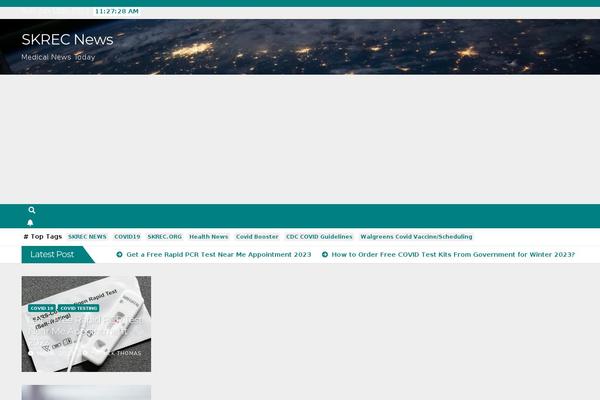 Newspaperex theme site design template sample