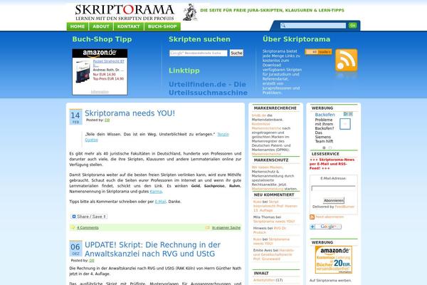 skriptorama.de site used Bizfresh