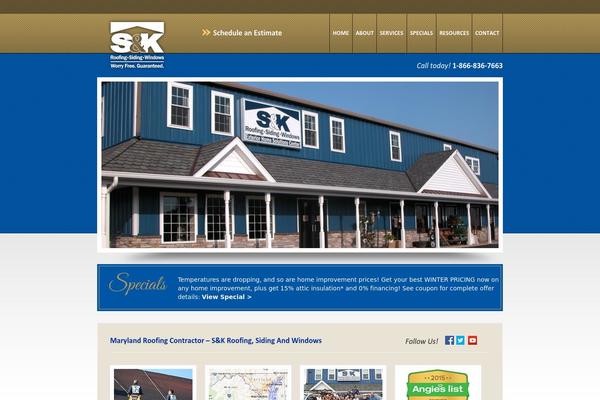 skroofing.com site used Skroofing