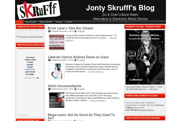 skrufff.com site used Skrufff2012