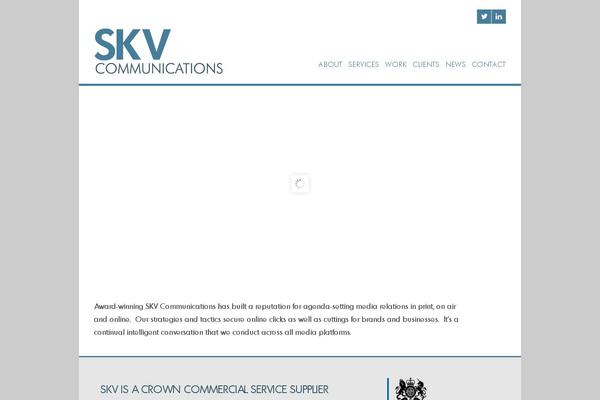 skvcommunications.co.uk site used Skvv2