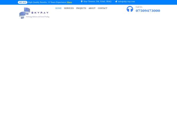 sky-ray.com site used Elemento-it-solutions