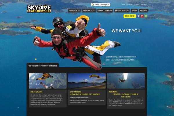 Site using jQuery Colorbox plugin
