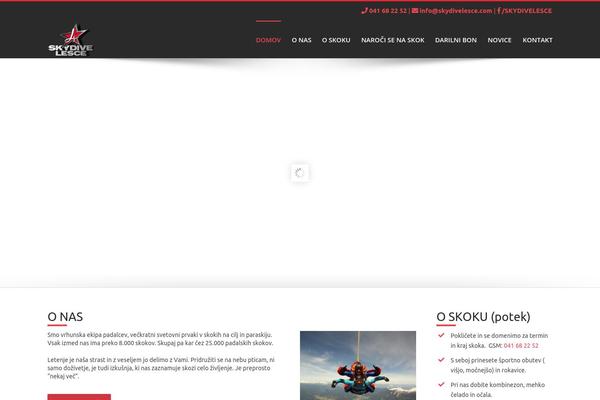 Avada theme site design template sample