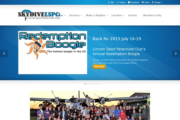 skydivelspc.com site used Sterling