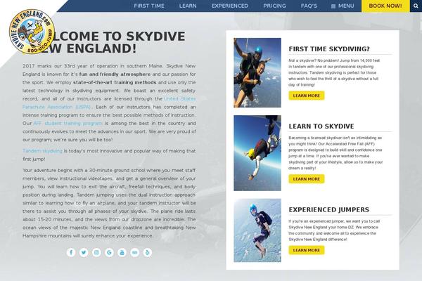 skydivenewengland.com site used Dz
