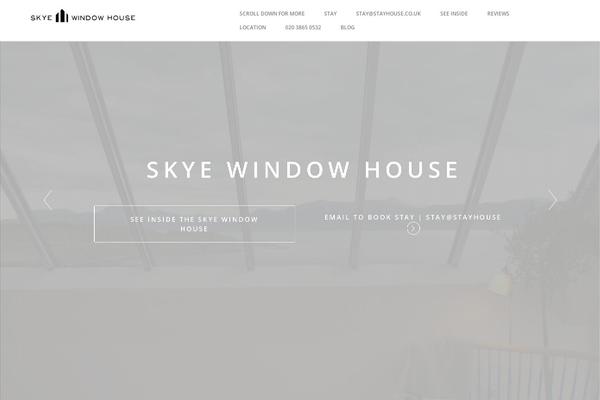 skyewindowhouse.com site used Visia