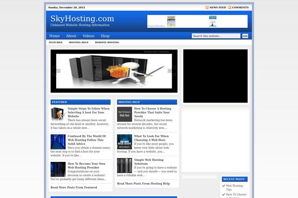 skyhosting.com site used Lightpink_black