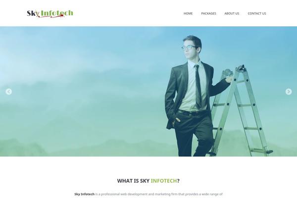 skyinfotech.us site used Optima