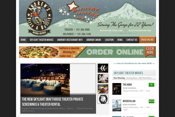skylight2 WordPress theme, websites list used skylight2 theme skylight2 theme websites examples