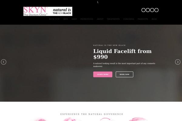 skyn.com.au site used Mineral
