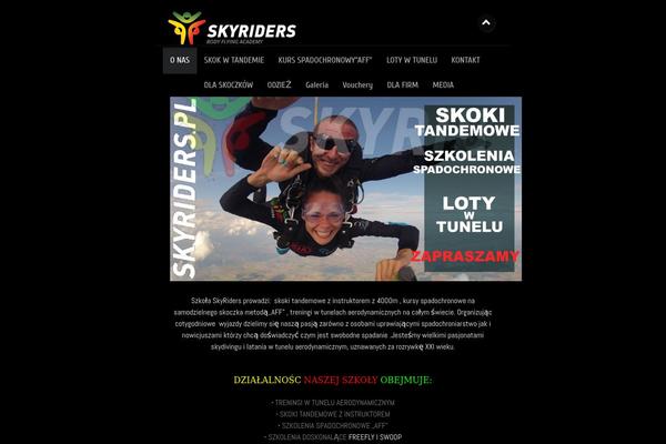skyriders.pl site used Pacifico