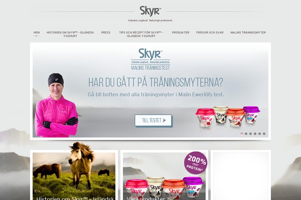 skyrsverige.se site used Skyr