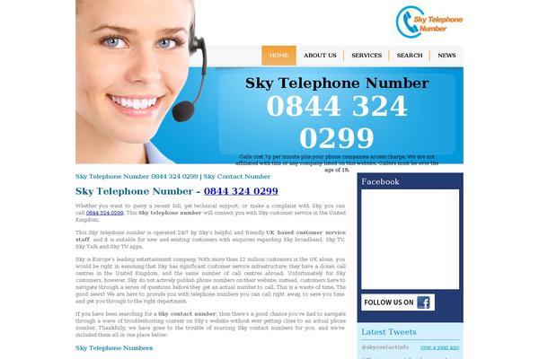 skytelephonenumber.com site used Customerservices-1.0.1