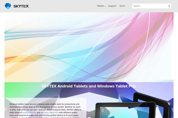 The7 theme site design template sample