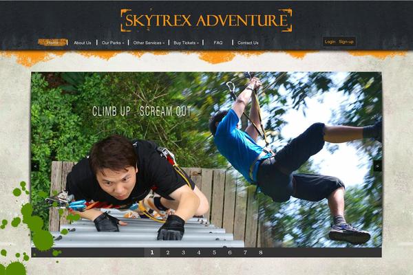 skytrex-adventure.com site used Skytrex