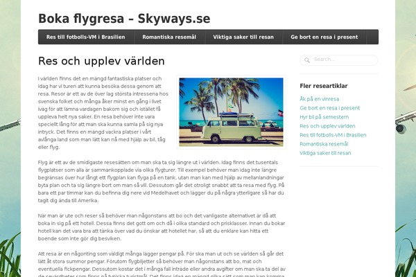 skyways.se site used Function