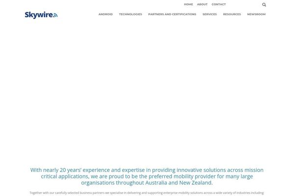 Unicon-child theme site design template sample