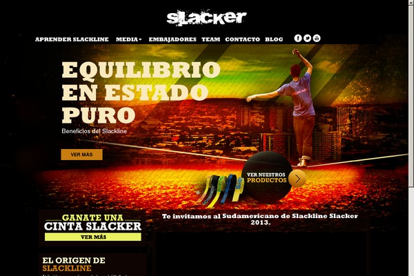slacker.cl site used Photoria