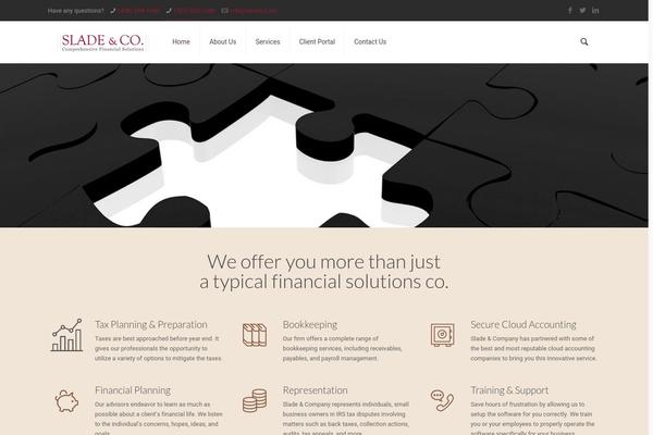 BeTheme theme site design template sample