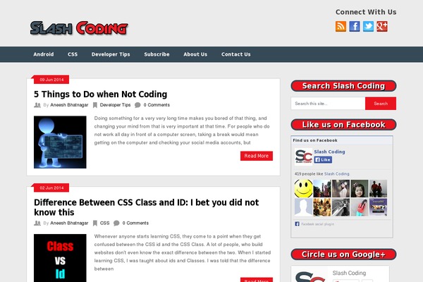 slashcoding.com site used Slashcoding