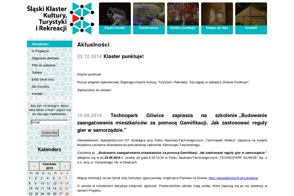 slaskiklaster.pl site used Slaskiklaster