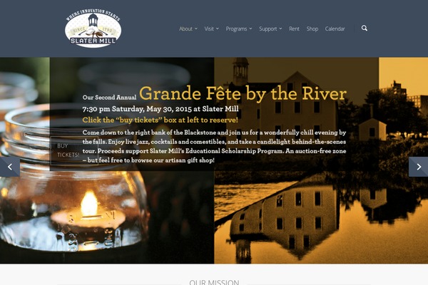 Salient theme site design template sample