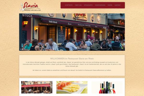 Victoria theme site design template sample