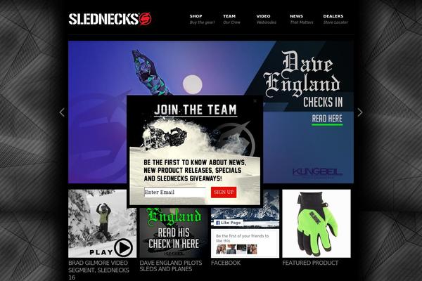 slednecks.com site used Slednecks2
