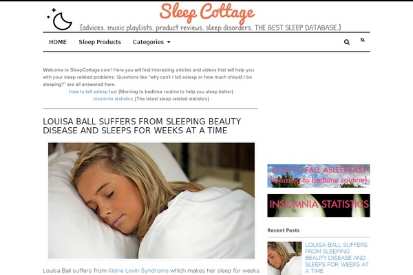 sleepcottage.com site used OceanWP