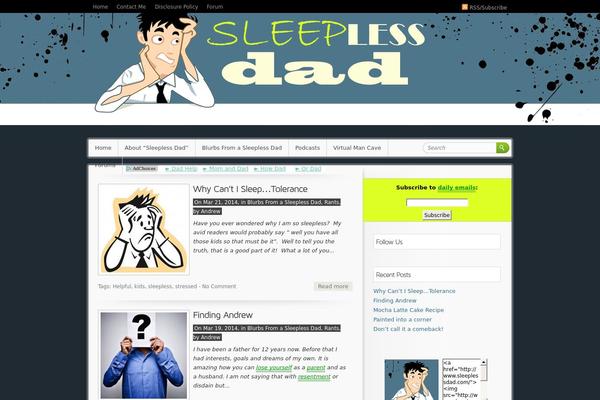 sleeplessdad.com site used Newskin