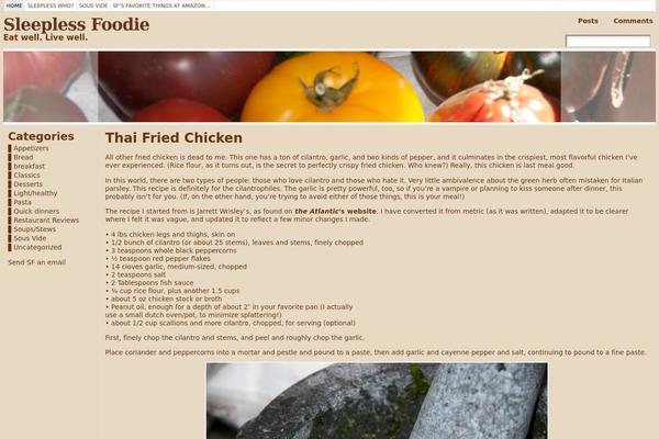 Atahualpa theme site design template sample