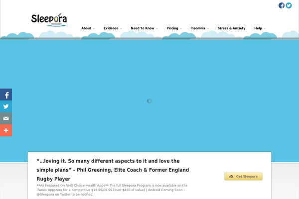 sleepora.com site used Cheerapp