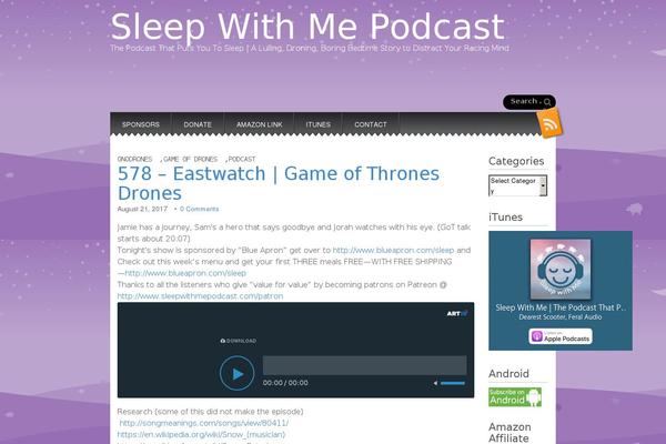 sleepwithmepodcast.com site used Estound