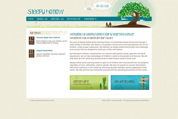 Child_care_creative theme site design template sample