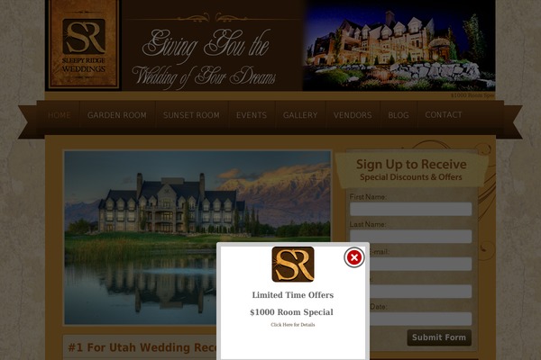 Twenty Ten theme site design template sample