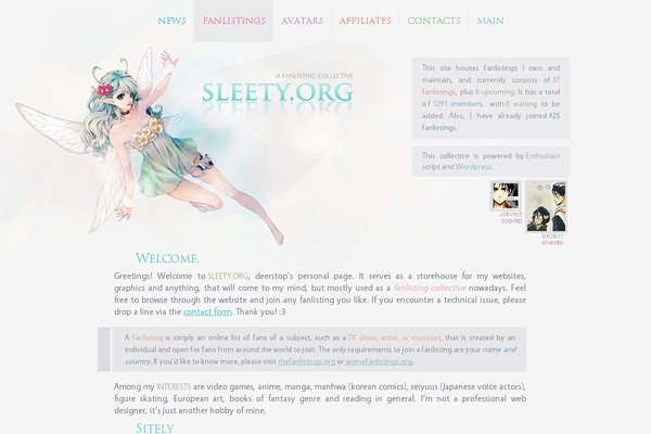 sleety.org site used Whitefairy